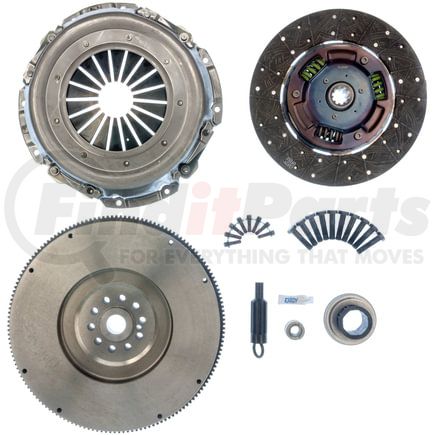 FMK1007 by EXEDY - Replacement Clutch Kit, Economy Version, Contains EXEDY Parts, Includes Solid Flywheel, Must be Installed as Matched Set - Disc Size: 330mm (13in), Spline Teeth / Diameter: 10T / 1-1/4in