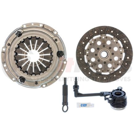 NSK 1009 by EXEDY - Replacement Clutch Kit, Sold As Kit Only, Includes CSC Hydraulic Slave Cylinder - Disc Size: 225mm (8-7/8in), Spline Teeth / Diameter: 21T / 15/16in