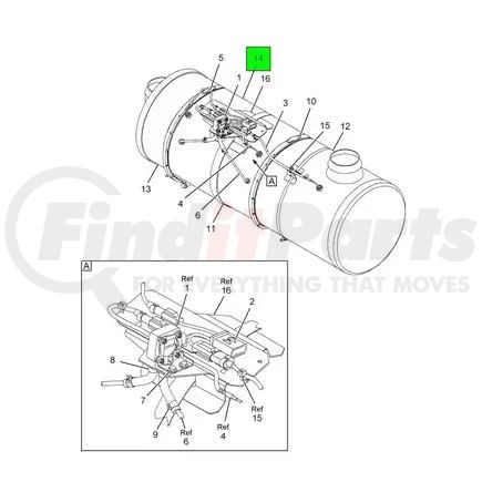 2604828C91 by NAVISTAR - Exhaust After-Treatment Devices Assembly - Body, For Navistar International