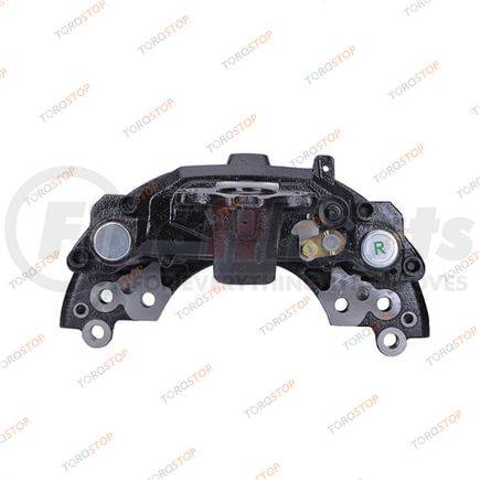 CAM008R by TORQSTOP - New Meritor ELSA 225 Air Disc Brake Caliper Assembly - Right, with Carrier