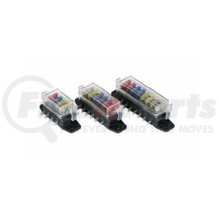 H84960091 by HELLA - 6-Way Lateral Single Fuse Box