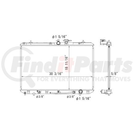 376780441 by HELLA - Radiator Toy Highlan