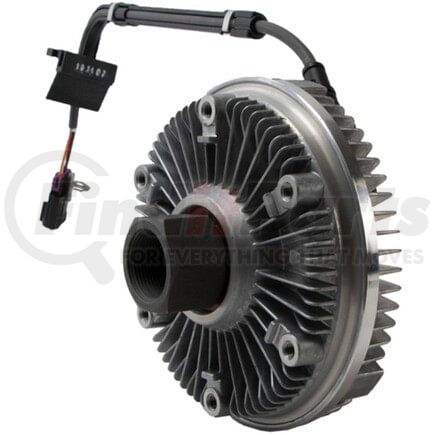 3221 by HAYDEN - Fan Clutch - Aluminum, Electronic, 7.4 in. Dia, 6 Bolt, REV Rotation, Severe Duty