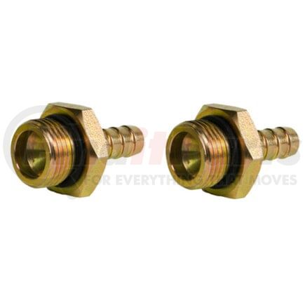 387 by HAYDEN - Automatic Transmission Oil Cooler  Fitting, Brass, Natural