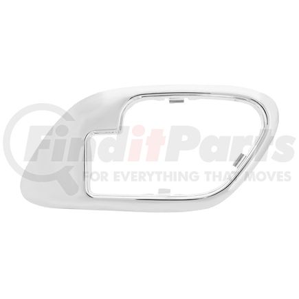 111052 by UNITED PACIFIC - Interior Door Handle Bezel - Driver Side, Chrome, Plastic, For 1995-2000 Chevrolet/GMC Truck