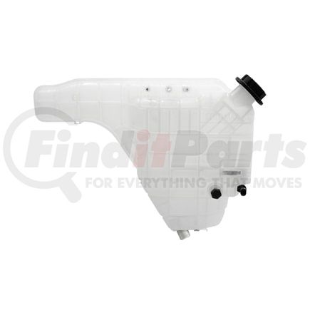 26004 by UNITED PACIFIC - Engine Coolant Reservoir - with Level Sensor and Cap, for 2011-2015 International Prostar