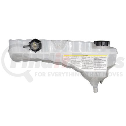 26001 by UNITED PACIFIC - Engine Coolant Reservoir - Pressurized, with Coolant Level Sensor, For Peterbilt 389 Kenworth W900