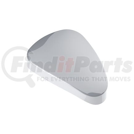 71012 by UNITED PACIFIC - Manual Transmission Shift Knob Cap - Liquid Silver, Plastic, for 9/10/13/15/18 Speed