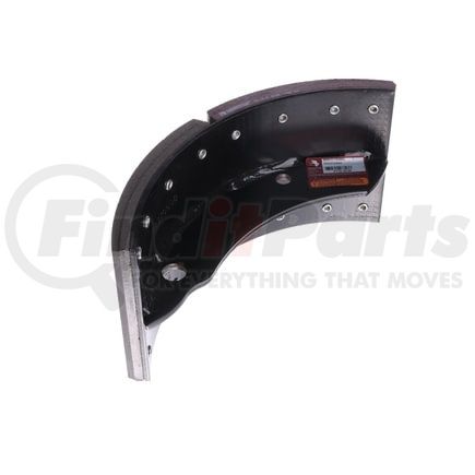 SMA2124504 by MERITOR - Drum Brake Shoe and Lining Assembly - 6" Lined Brake Shoe, 15" Diameter, 6" Width