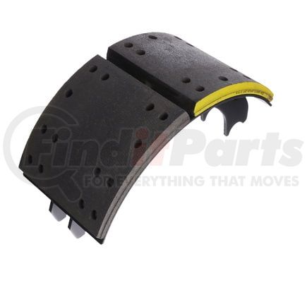 XSEG24709E2 by MERITOR - Drum Brake Shoe Kit - 7.00" Width, Mid Value Friction, for 16.50" Brake Diameter