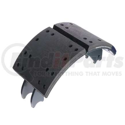 XSMG24709E2 by MERITOR - Drum Brake Shoe - ES II Brake, 16.50" Dia., 7.00" Width, Platinum Shield III Coating