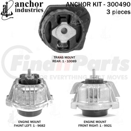 300490 by ANCHOR MOTOR MOUNTS - 300490