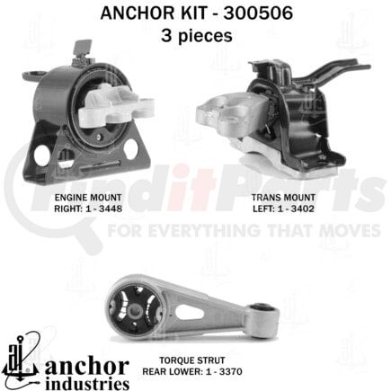 300506 by ANCHOR MOTOR MOUNTS