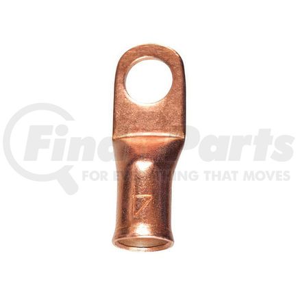 98093 by UNITED PACIFIC - Electrical Wiring Lug - 4 AWG 3/8" Stud Seamless, Tubular, Copper