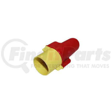 98096 by UNITED PACIFIC - Multi-Purpose Wire Connector - Red/Yellow, Soft Vinyl, Twist Style, 18-8 AWG