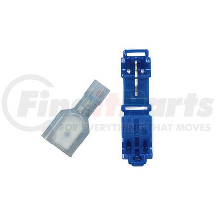 98106 by UNITED PACIFIC - Male Disconnect Terminal - 4/4 Pieces, FI Nylon, T-Tap Slice, 16-14 AWG, .250 Tab