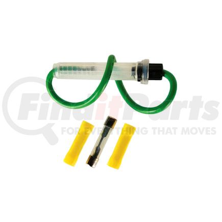 98123 by UNITED PACIFIC - Fuse Holder - In-Line, Glass, 12 AWG 6.5" Wire, with 20 Amp AGC Fuse and Vinyl Terminals