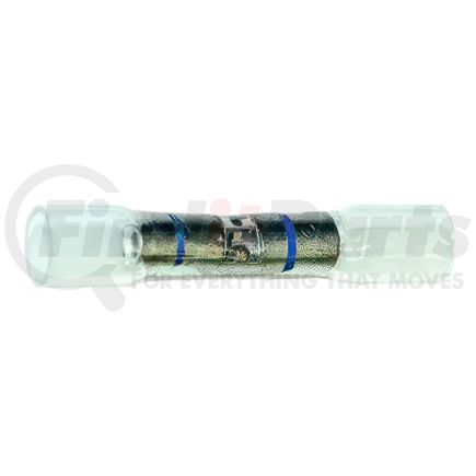 98141 by UNITED PACIFIC - Butt Connector - 10 Pieces, Clear with Blue Stripe, 16-14 AWG, CS Window Heat Shrink