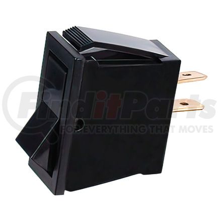 98292 by UNITED PACIFIC - Rocker Switch - Black, Non-Illuminated, 12V, 16 AMP, On/Off, S.P.S.T.