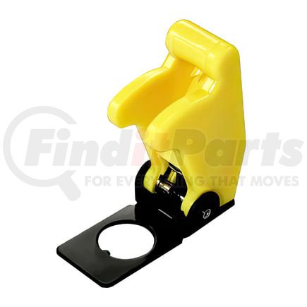 98317 by UNITED PACIFIC - Toggle Switch Cover - Yellow, for Standard On-Off Toggles