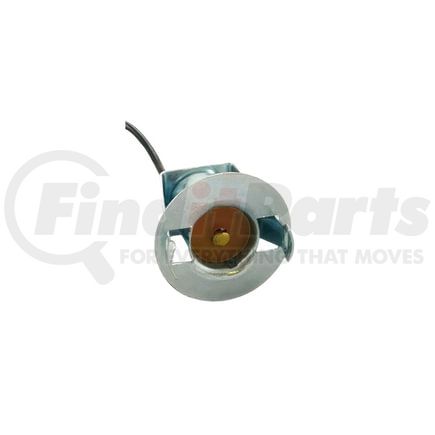 98326 by UNITED PACIFIC - License Plate Light Socket - 1-Wire, Single Contact, Universal, with Spring Clip Mount