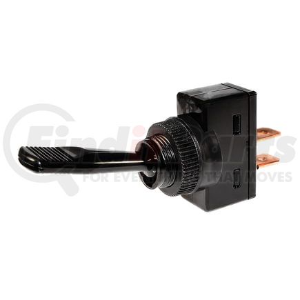 98355 by UNITED PACIFIC - Toggle Switch - Black, Non-Illuminated, 20 AMP, 12V, Momentary On/Off, S.P.S.T.