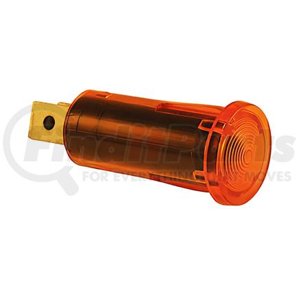 98373 by UNITED PACIFIC - Multi-Purpose Warning Light - Amber, 12V, 16 AMP, with 2 Lucar Terminals