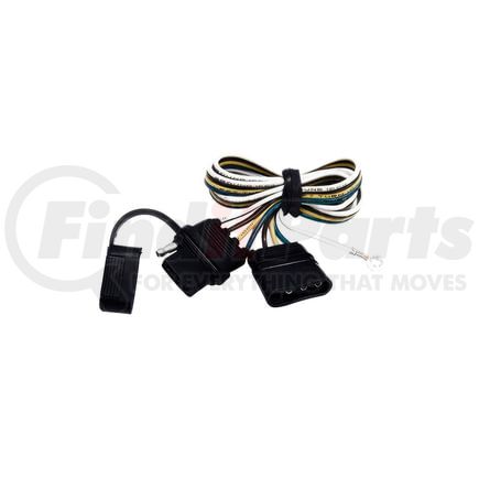 98397 by UNITED PACIFIC - Trailer Connector Kit - 2 ft., Extension, 4-Wire Harness