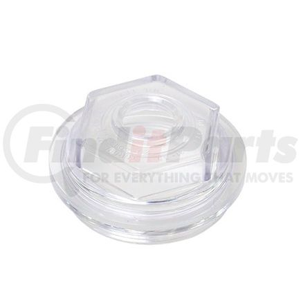 021-035-00 by DEXTER AXLE - Wheel Bearing Dust Cap - Oil Cap, Clear, Screw-In, 2-7/8"-12 Thread Size