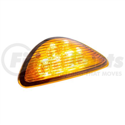 35993 by UNITED PACIFIC - Turn Signal / Parking Light - Rear, Driver Side, Amber, 6 LEDs, 12V, 3-Bullet Wire Leads