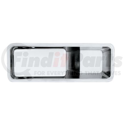42205B by UNITED PACIFIC - Interior Door Handle - Driver Side, Chrome, for International 8300/8200 (1989-2000) & 4900/4800 (1990-2002)