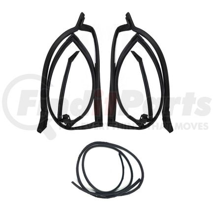 KG4028A by FAIRCHILD - T-Top Seal Kit - Driver and Passenger Side, for 1978-88 Buick Regal / Chevrolet Monte Carlo