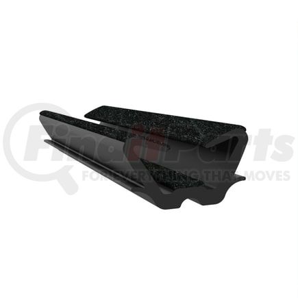 WC1009 by FAIRCHILD - Unbeaded Flexible Flocked Rubber Glass Run Window Channel - 6 ft. Length, 0.438" Width