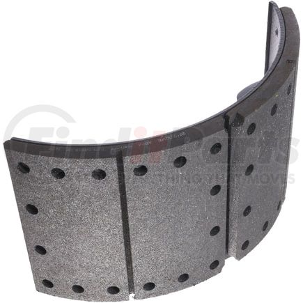 322201015A02 by AXLETECH - Drum Brake Shoe And Lining Assembly