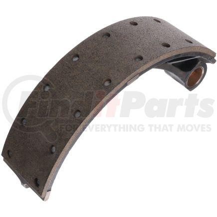 A83222W1609 by AXLETECH - AxleTech Genuine Brake Shoe and Lining Assembly