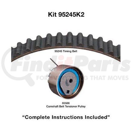 Dayco 95245K2 Engine Timing Belt Kit TIMING BELT KIT, DAYCO