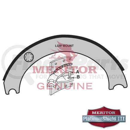 SMA3124311E by MERITOR - LINED SHOE