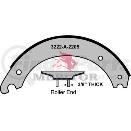 XSR3014707QPM by MERITOR - REMAN SHOE