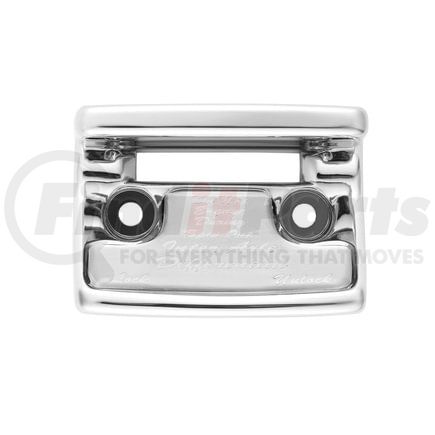 21015 by UNITED PACIFIC - Dash Switch Cover - Switch Guard, "Axle Differential", Silver Sticker