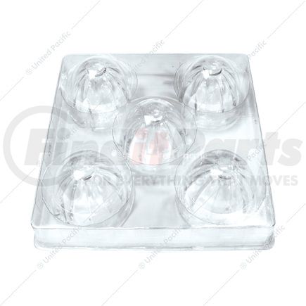 30520P5 by UNITED PACIFIC - Marker Light Lens - Watermelon Glass, Clear, For Grakon 1000 Cab Lights