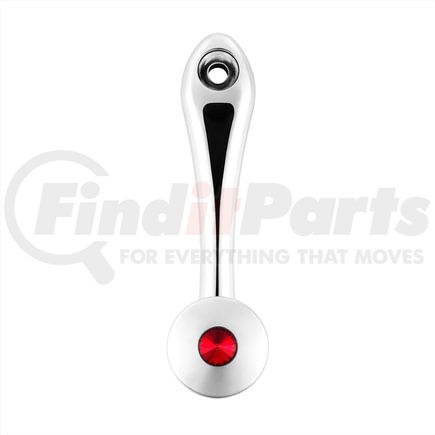 24020 by UNITED PACIFIC - Window Crank Handle - with Slot Adaptor, Red Diamond