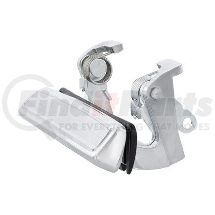 110969 by UNITED PACIFIC - Exterior Door Handle - Chrome, Driver Side, Zinc Die-Cast, with Mounting Studs