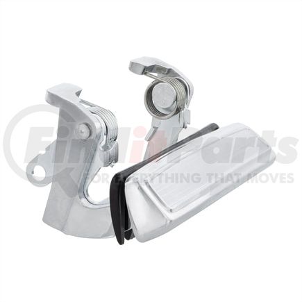 110970 by UNITED PACIFIC - Exterior Door Handle - Chrome, Passenger Side, Zinc Die-Cast, with Mounting Studs