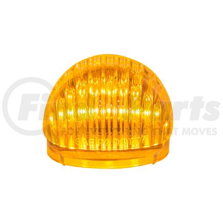 39517B by UNITED PACIFIC - Turn Signal Light - 5 LED Dual Function Guide Headlight, Amber LED/Amber Lens