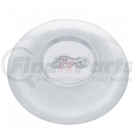 A6008 by UNITED PACIFIC - Axle Hub Cap - Stainless Steel, for 1930-1931 Ford Model A