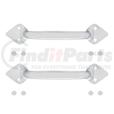 B20360 by UNITED PACIFIC - Hood Handle - Stainless Steel, for 1928-1932 Ford Car and 1932-1934 Truck