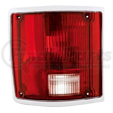 C738705 by UNITED PACIFIC - Tail Light Assembly - With Trim, for 1973-1987 Chevy and GMC Truck, L/H