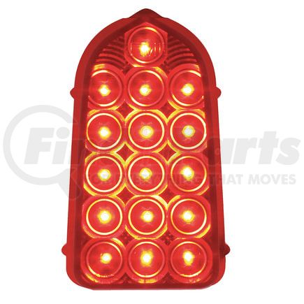 CTL4901LED by UNITED PACIFIC - Tail Light - 16 LED, for 1949-1950 Chevy Passenger Car