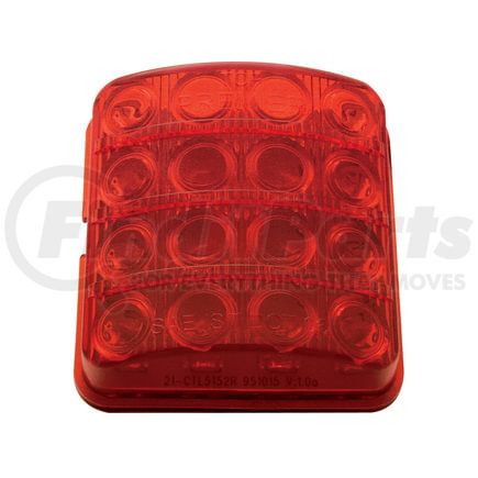 CTL5152LED by UNITED PACIFIC - Tail Light - Red Lens, for 1951-1952 Chevy Passenger Car