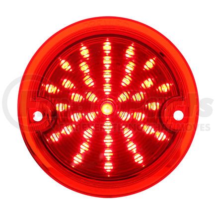 CTL6066LED by UNITED PACIFIC - Tail Light Lens - 41 LED, Red, for 1960-1966 Chevy and GMC Stepside Truck